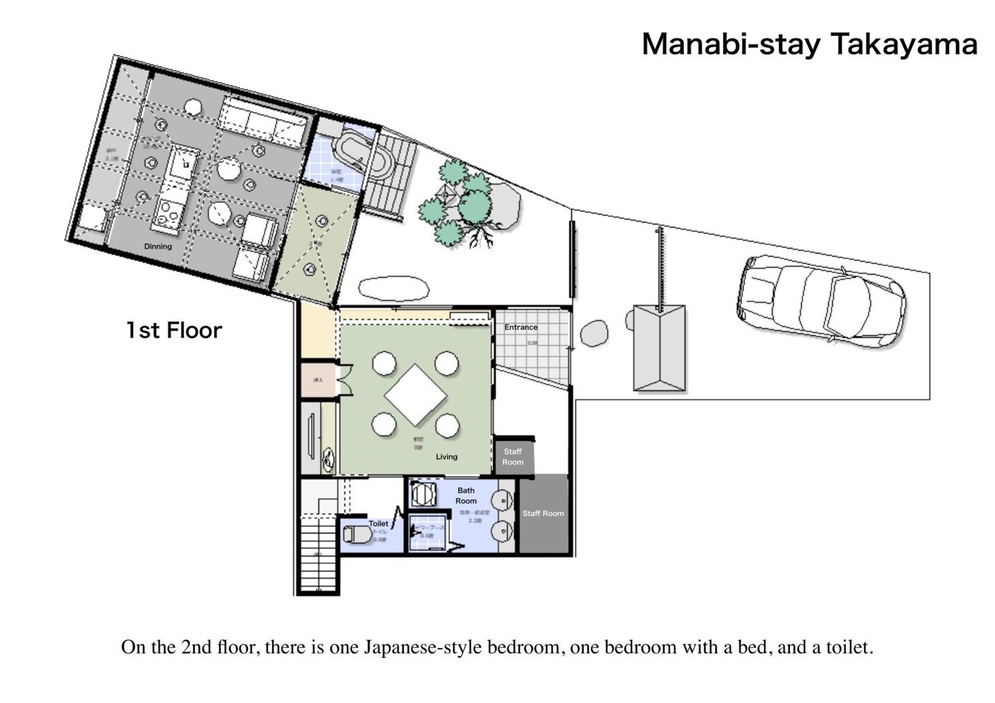 Manabi-Stay Takayama モダンな蔵ダイニングと半露天風呂付き古民家一棟貸切ホテル Extérieur photo